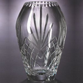 Lead Crystal Vase (10")